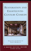 Restoration and eighteenth-century comedy /