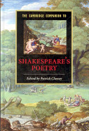 The Cambridge companion to Shakespeare's poetry /