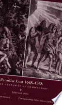 Paradise lost, 1668-1968 : three centuries of commentary /