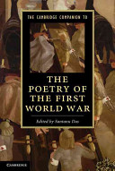 The Cambridge companion to the poetry of the First World War /
