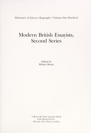 Modern British essayists : second series /