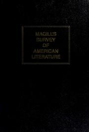 Magill's survey of American literature /