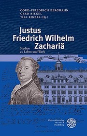Justus Friedrich Wilhelm Zachariä : Studien zu Leben und Werk /