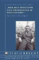 "Man muss versuchen, sich einzurichten in Deutschland!" : Brecht in den Zwanzigern /