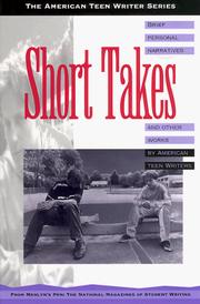 Short takes : brief personal narratives and other works by American teen writers /