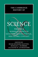 Modern science in national, transnational, and global context /