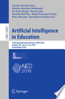 Artificial Intelligence in Education.