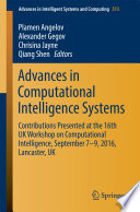 Advances in computational intelligence systems : contributions presented at the 16th UK Workshop on Computational Intelligence, September 7-9, 2016, Lancaster, UK /