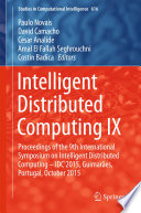 Intelligent distributed computing.