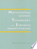 Mathematical sciences, technology, and economic competitiveness /