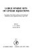 Large sparse sets of linear equations: proceedings of the Oxford conference of the Institute of Mathematics and Its Applications held in April, 1970,
