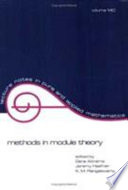 Methods in module theory /