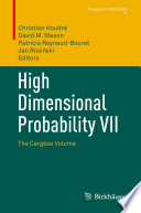 High dimensional probability VII : the Cargèse volume /