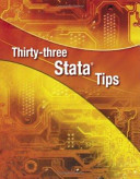 Thirty-three Stata tips /