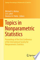 Topics in nonparametric statistics : proceedings of the first Conference of the International Society for Nonparametric Statistics /