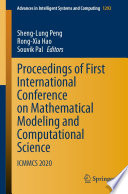 Proceedings of first International Conference on Mathematical Modeling and Computational Science : ICMMCS 2020 /