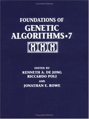 Foundations of genetic algorithms 7 /