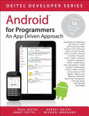 Android for programmers : an app-driven approach /