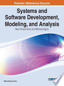 Systems and software development, modeling, and analysis : new perspectives and methodologies /