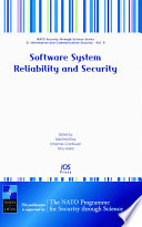 Software systems reliability and security /