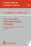 Next generation information system technology : proceedings /