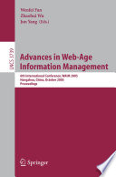 Advances in web-age information management : 6th international conference, WAIM 2005, Hangzhou, China, October 11-13, 2005 : proceedings /
