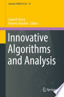 Innovative algorithms and analysis /