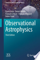 Observational astrophysics