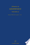 Advances in geophysics