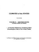 Climates of the States : a practical reference containing basic climatological data of the United States /