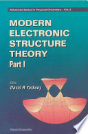 Modern electronic structure theory /