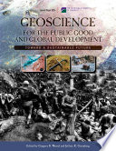 Geoscience for the public good and global development : toward a sustainable future /