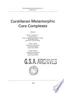 Cordilleran metamorphic core complexes /