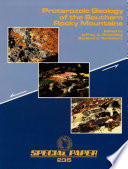 Proterozoic geology of the southern Rocky Mountains /