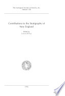 Contributions to the stratigraphy of New England /