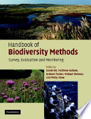 Handbook of biodiversity methods : survey, evaluation and monitoring /