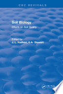 Soil biology : effects on soil quality /