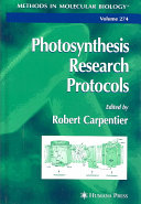 Photosynthesis research protocols /