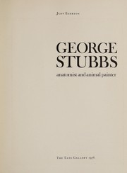 George Stubbs, anatomist and animal painter /
