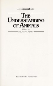 The Understanding of animals /