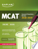 MCAT general chemistry review 2018-2019 /