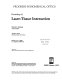 Proceedings of laser-tissue interaction : January 15-17 1990, Los Angeles, California /