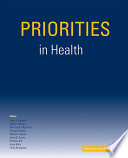 Priorities in health /