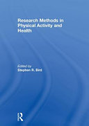 Research methods in physical activity and health /