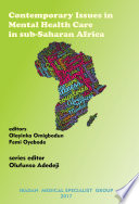 Contemporary issues in mental health care in sub-Saharan Africa