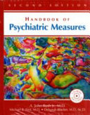 Handbook of psychiatric measures /