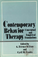 Contemporary behavior therapy : conceptual and empirical foundations /