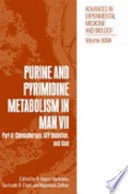 Purine and pyrimidine metabolism in man VII /