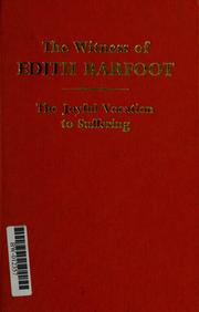 The witness of Edith Barfoot : the joyful vocation to suffering /