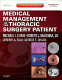 Medical management of the thoracic surgery patient /